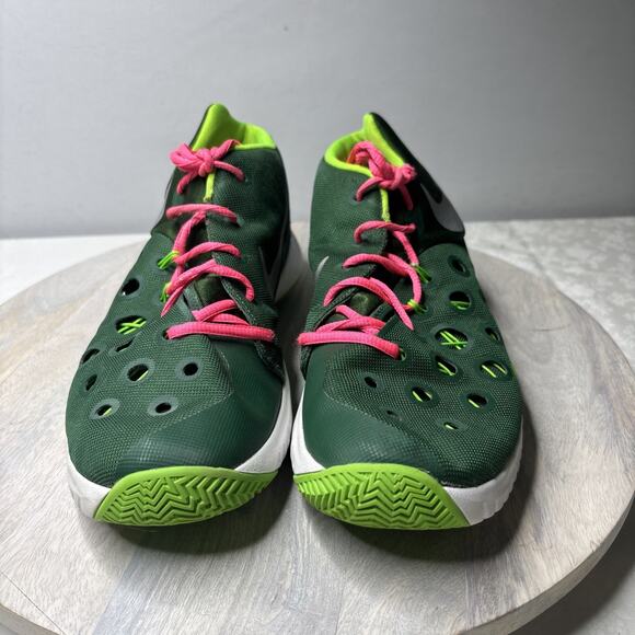 Nike Zoom HyperRev Green Pink Men’s Basketball Shoes Size 8.5 - Picture 3 of 11